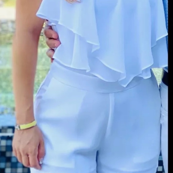 Guess By Marciano Jane White Romper Sz 4 - Picture 6 of 7